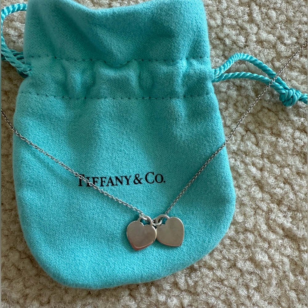 Tiffany & Co | 2 heart necklace - Picture 4 of 7